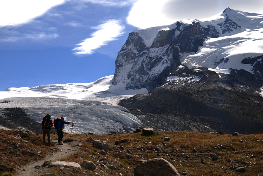 Alpy Dufourspitze