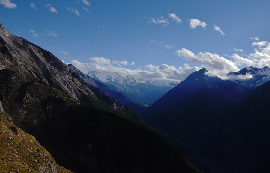 Alpy Dufourspitze