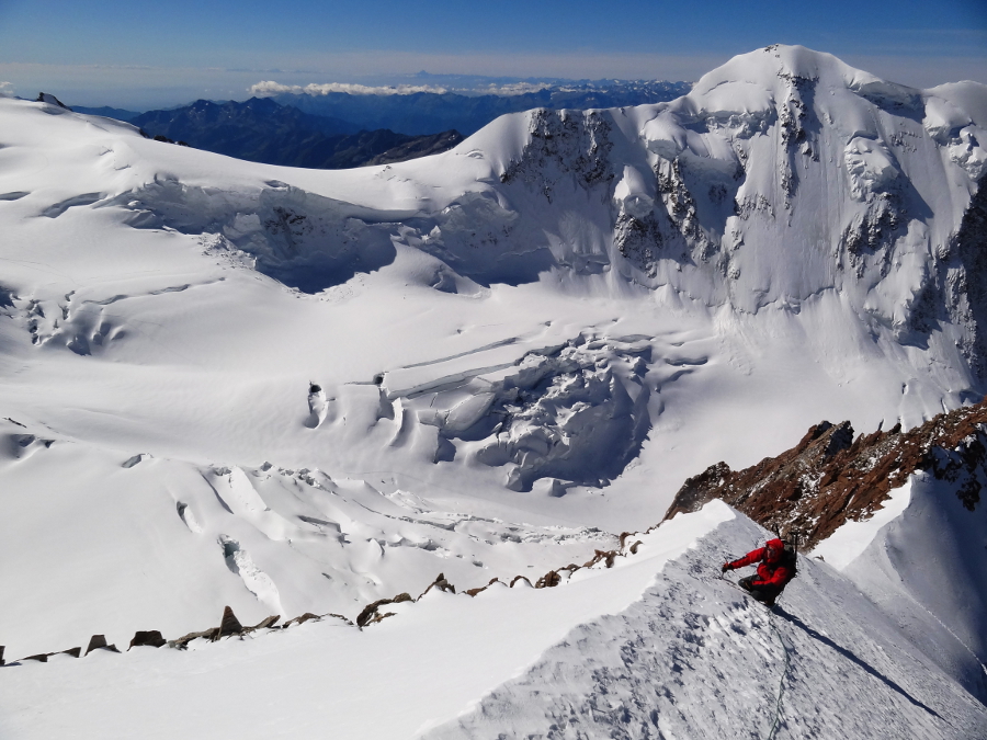 Alpy Dufourspitze 4634