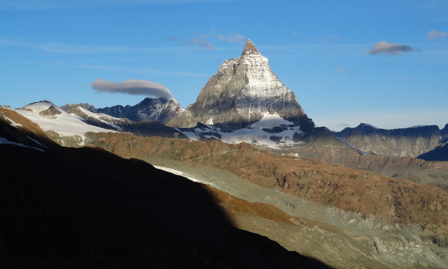 Alpy Dufourspitze 4634