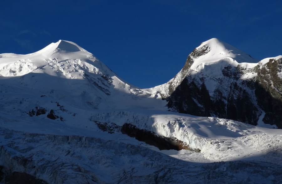 Alpy Dufourspitze