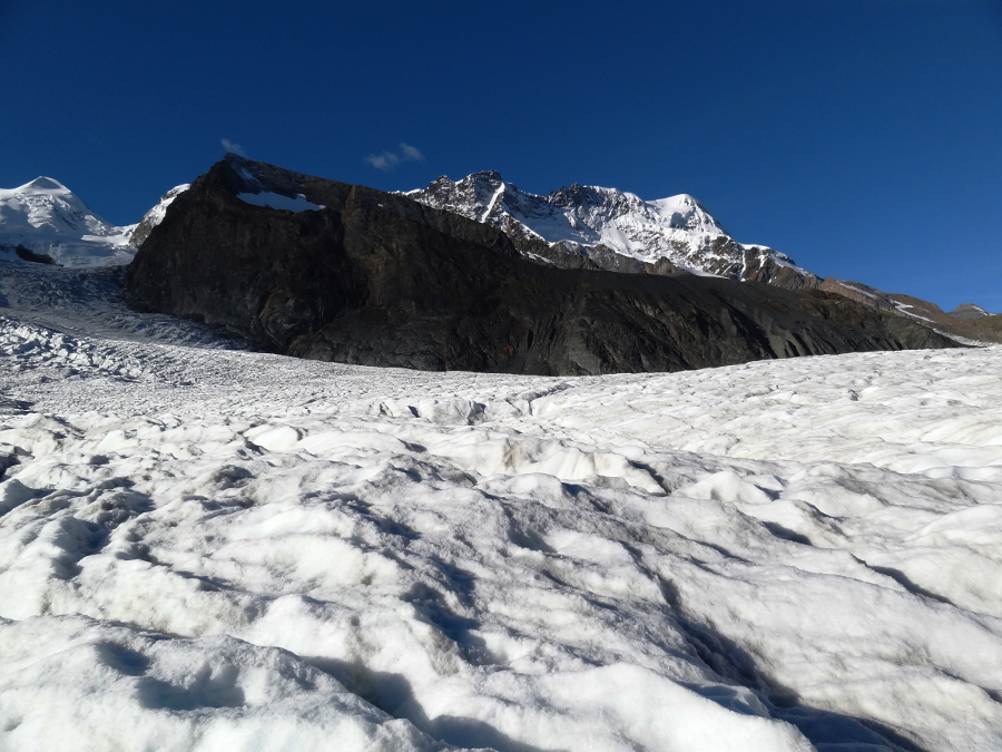 Alpy Dufourspitze