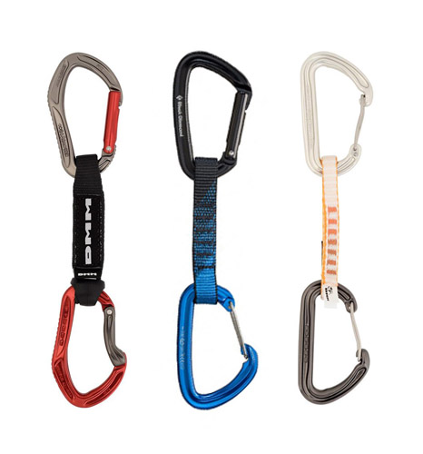 DMM Alpha Sport , Black Diamond Posiwire , DMM Phantom