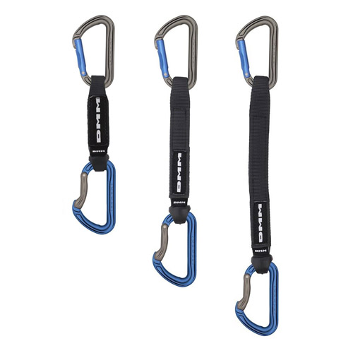 Ekspresy DMM Shadow o długości 12cm , 18cm i 25cm (fot.dmmclimbing.com)