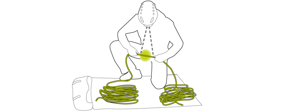 Systematyycznie sprawdzaj swoją linę wspinaczkową (fot. edelrid.com)