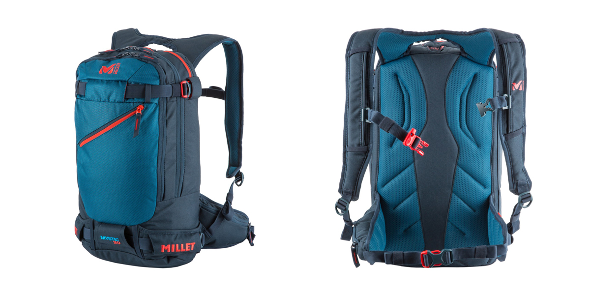 Plecak skitourowy Millet Mystic 25 w kolorze cosmic blue – orion blue (fot. millet.fr)