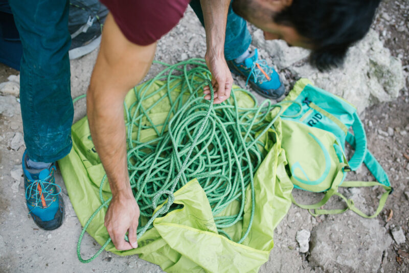 Rodzaje lin wspinaczkowych (fot.edelrid.com)