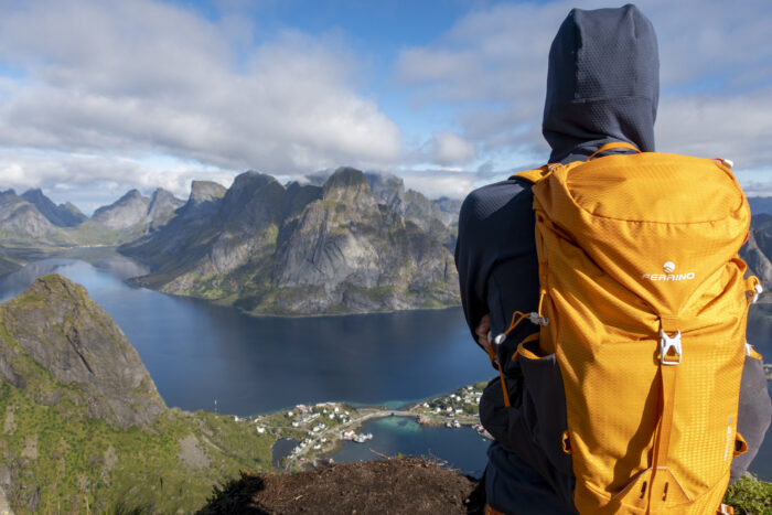 Plecak Hikemaster podczas trekkingu w Norwegii (fot. ferrino.it)